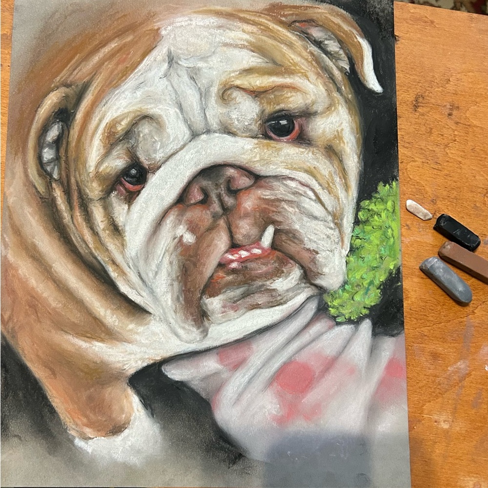 🎉 🎉 HP 🎉 🎉 Custom Commissioned Pet Portraits w/ certificate of authenticity